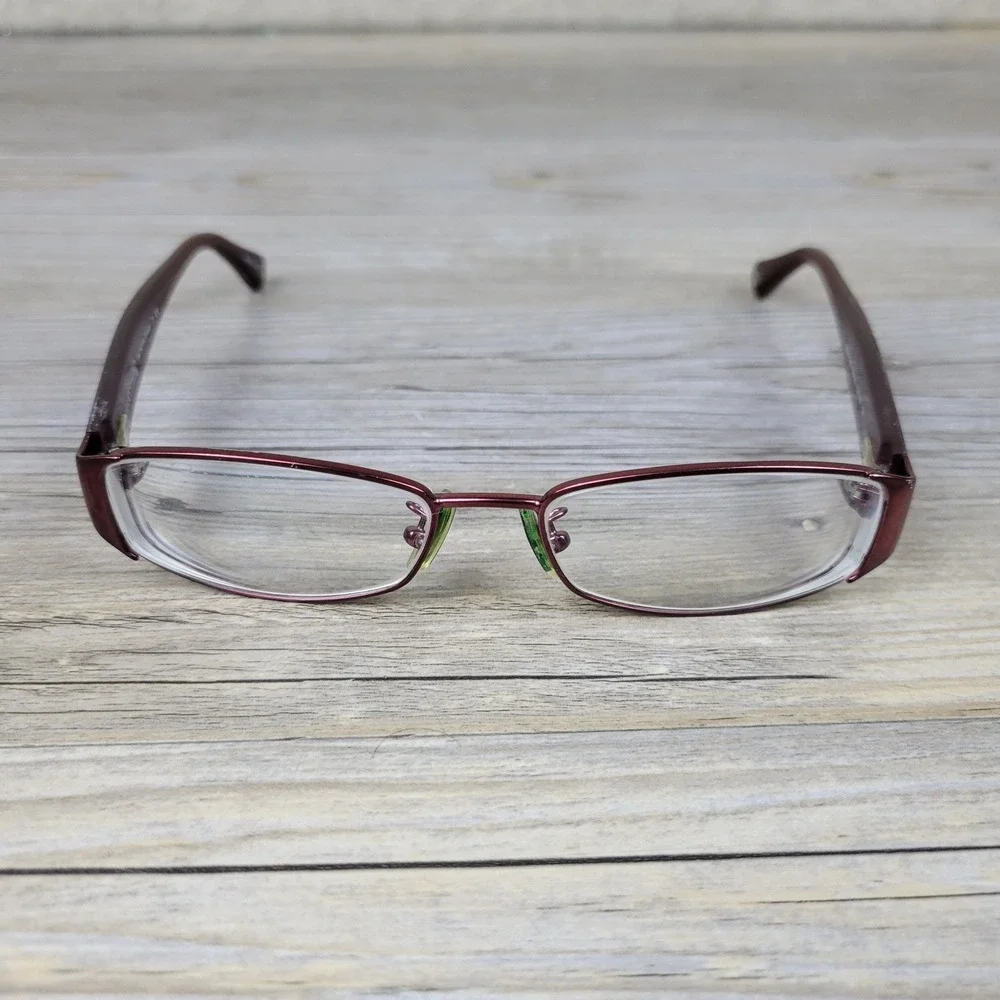Coach Eyeglass Frames HC5019 Trista 9084 Satin Berry Rectangular Women 52-16-135